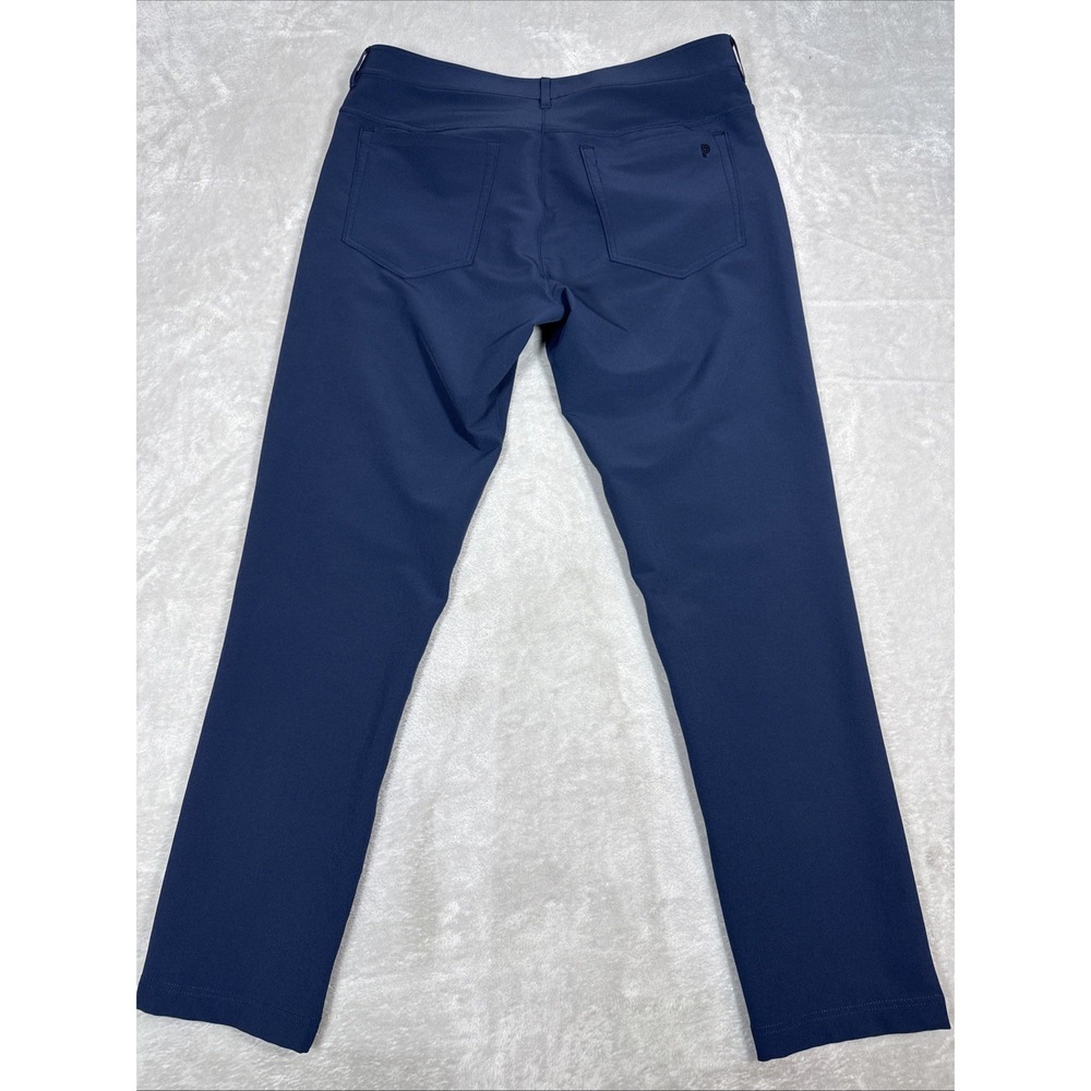 Public Rec Pants Mens 36x33 Blue Straight Performance Lightweight Stretch Tech - Picture 2 of 9